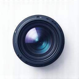 Camera lens icon symbolizing photojournalism